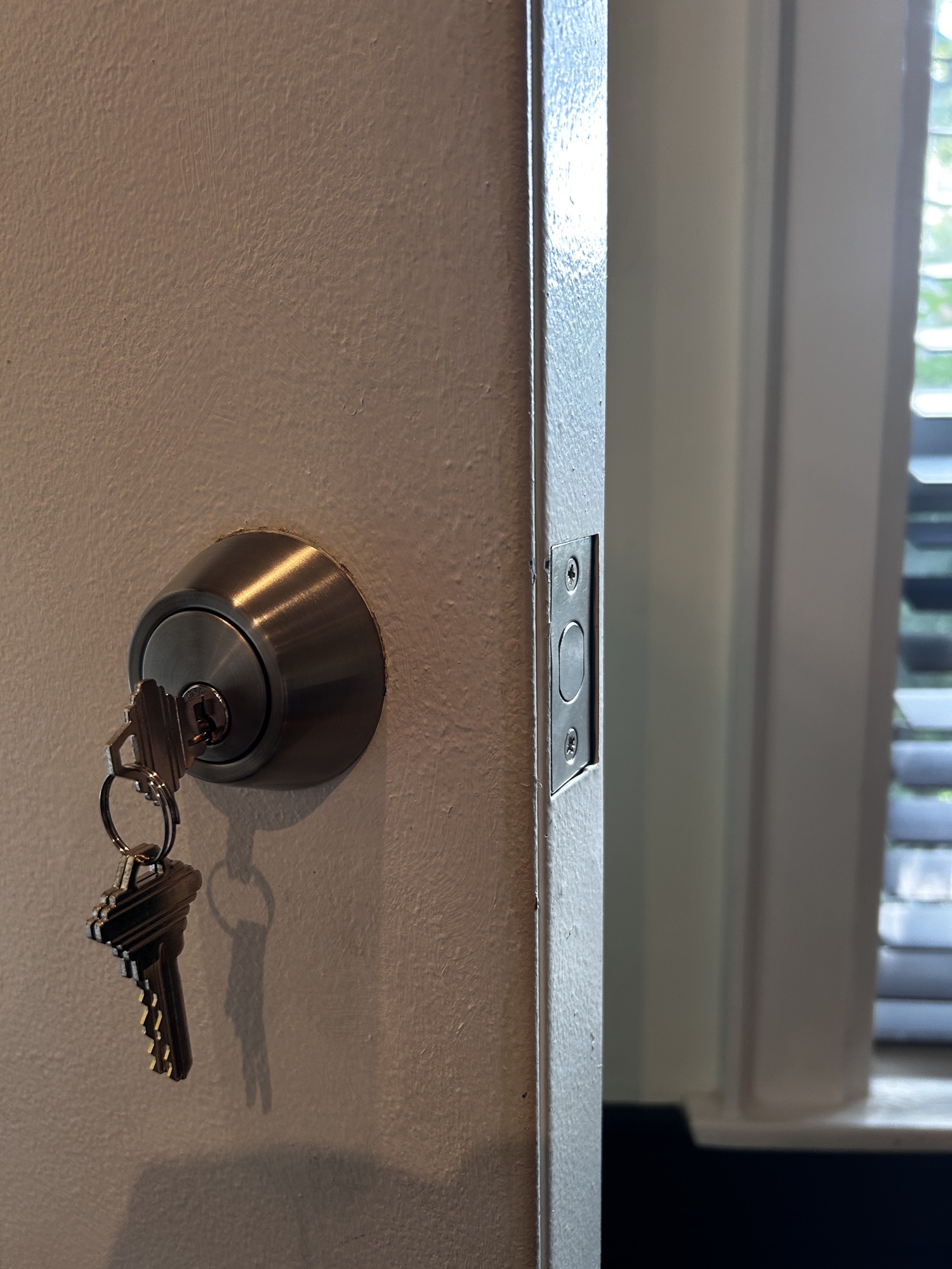 Residential lock installation